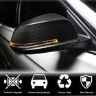 BMW 7 серия F01/F02 2008-2015 гг. Накладки на Зеркала V3 (Карбон) фото 2