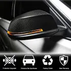 BMW 7 серия F01/F02 2008-2015 гг. Накладки на Зеркала V3 (Карбон) фото 2