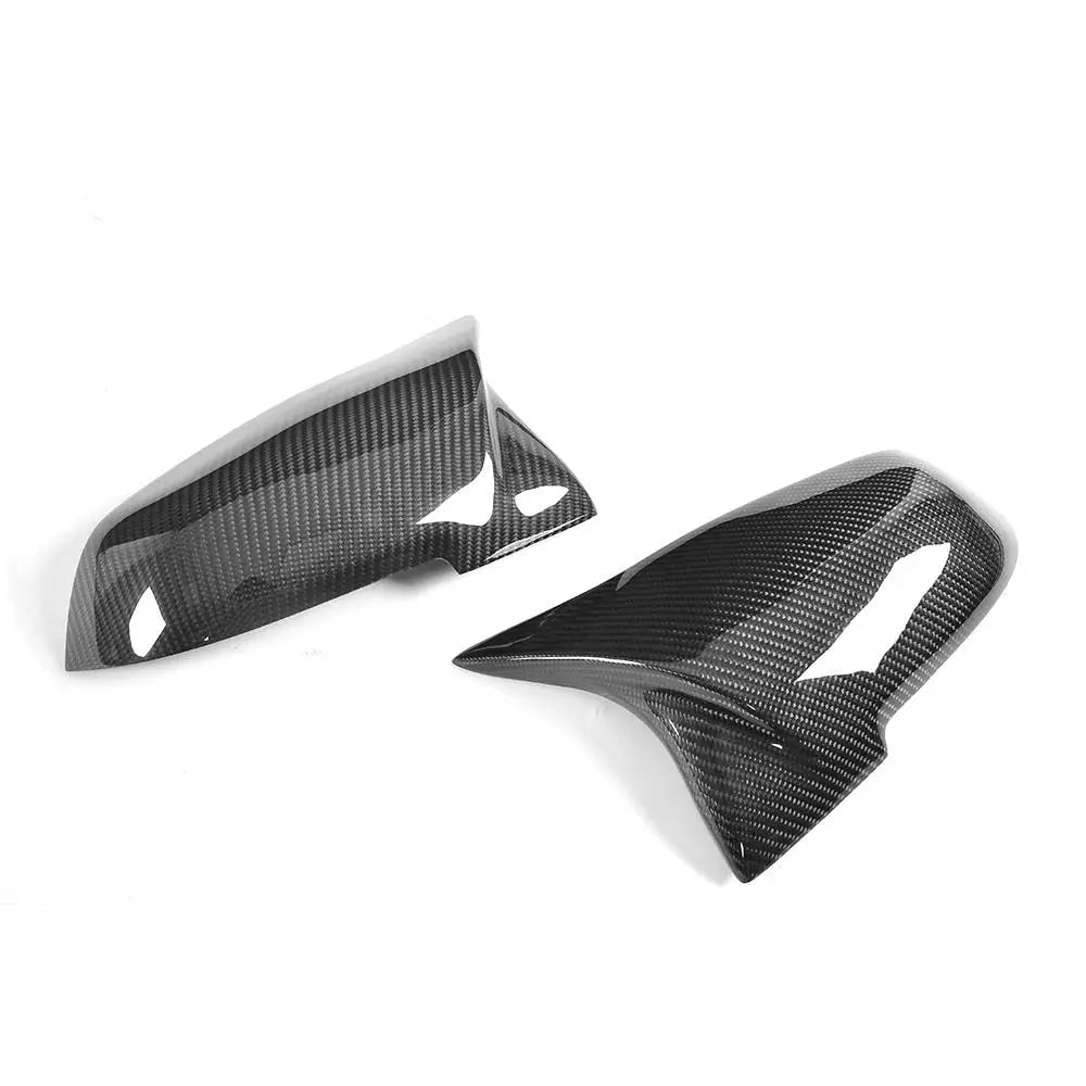 BMW 2 серия F22/F23 2014-2021 гг. Накладки на Зеркала (Карбон) фото 7