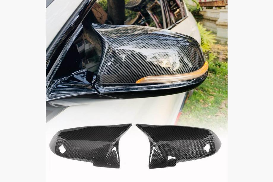 BMW 2 серия F22/F23 2014-2021 гг. Накладки на Зеркала (Карбон) Image
