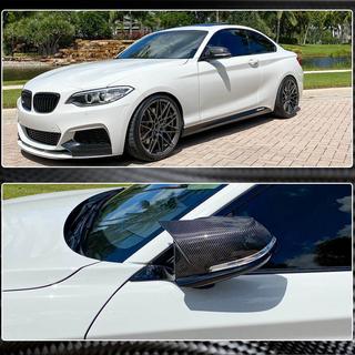 Накладки на Зеркала (Карбон) BMW X1 E84 2009-2015 гг. фото 4