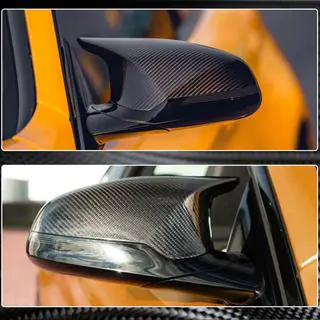 Накладки на Зеркала V1 (для F80, Карбон) BMW 3 серия F30/F31 2012-2019 гг. фото 4