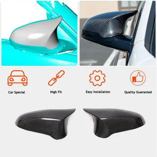 Накладки на Зеркала V1 (для F82/F83, Карбон) BMW 4 серия F32/F33/F36 2012-2020 гг. фото 2