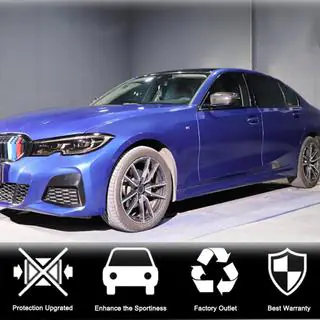Накладки на Зеркала M-Look (Карбон) BMW 3 серия G20/G21 2018- гг. фото 2