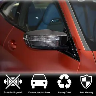 Накладки на Зеркала M-Look Карбон (для M3) BMW 3 серия G20/G21 2018- гг. фото 2