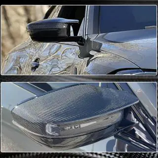 Накладки на Зеркала M-Look Карбон (для M3) BMW 3 серия G20/G21 2018- гг. фото 4