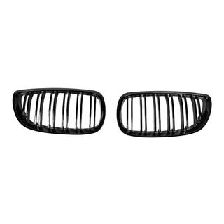 Решетки радиатора M-Look (для 2007-2010 non-M / 2008-2013 M3, Черный глянец) BMW 3 серия E92/E93 2006–2013 гг. фото 3