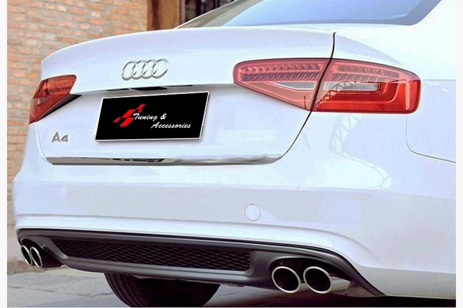 Audi A4 B8 2007-2015 гг. Задний диффузор DPT V2 (2012-2015) Image