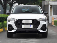 Audi Q3 2019–2025 гг. Решетки противотуманных фар с передним сплиттером (2 шт, Черный) фото 1