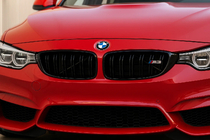 BMW 3 серия F30/F31 2012-2019 гг. Ноздри M-Look (для M3 F80, Черный Мат) фото 2