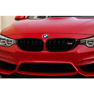 Ноздри M-Look (для M3 F80, Черный Мат) BMW 3 серия F30/F31 2012-2019 гг. фото 2