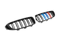 BMW 3 серия F30/F31 2012-2019 гг. Решетки радиатора M-Look (для M3 F80, M-Color) фото 3