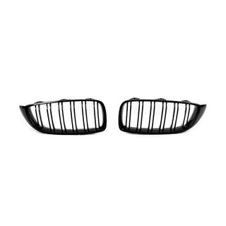 Решетки радиатора M-Look (для F80 M3, Черный Глянец) BMW 3 серия F30/F31 2012-2019 гг. фото 2