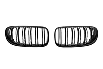 BMW 3 серия E92/E93 2006–2013 гг. Решетки M-Look (для 2010-2013, Черный Глянец) фото 3