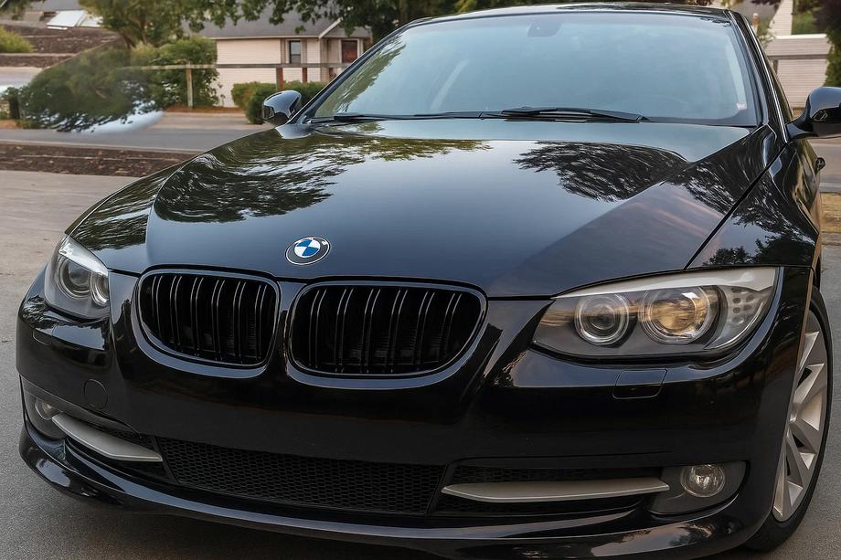 BMW 3 серия E92/E93 2006–2013 гг. Решетки M-Look (для 2010-2013, Черный Глянец) Image