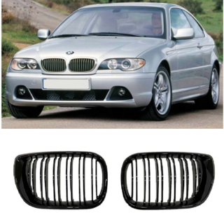 Ноздри M-Look DPT (для Coupe 2003-2006, Черный Глянец) фото 3