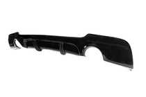 BMW 3 серия E92/E93 2006–2013 гг. Диффузор заднего бампера DPT (для E92 M-Sport, Черный Глянец) фото 2