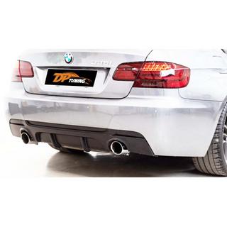 Диффузор заднего бампера DPT (для E92 M-Sport, Черный Глянец) BMW 3 серия E92/E93 2006–2013 гг. фото 1