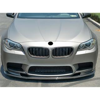 Передний лип-спойлер DPT V2 (Для M5, Черный Глянец) BMW 5 серия F10/F11 2010–2016 гг. фото 2