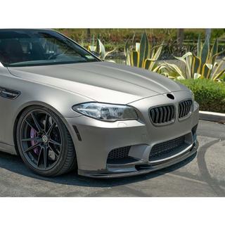 Передний лип-спойлер DPT V2 (Для M5, Черный Глянец) BMW 5 серия F10/F11 2010–2016 гг. фото 1