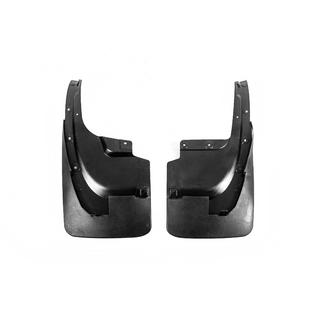 Задние брызговики 2015-2021 (2 шт, под обвес, широкие) Toyota Land Cruiser 200 2007-2021 гг. фото 1