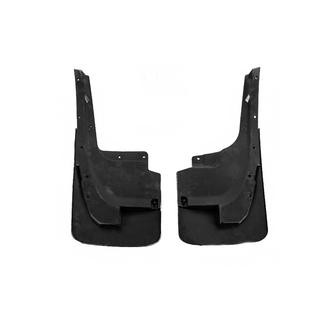 Задние брызговики 2015-2021 (2 шт, под обвес, широкие) Toyota Land Cruiser 200 2007-2021 гг. фото 4