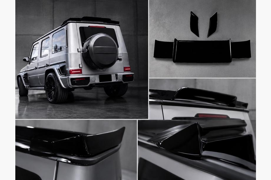 Mercedes G class W463 2018-2024 гг. Спойлер DPT (Черный Глянец) Image