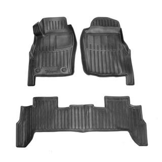 Резиновые коврики Stingray 3D (5 дверей, 3 шт.) Nissan Patrol Y61 1997-2011 гг.