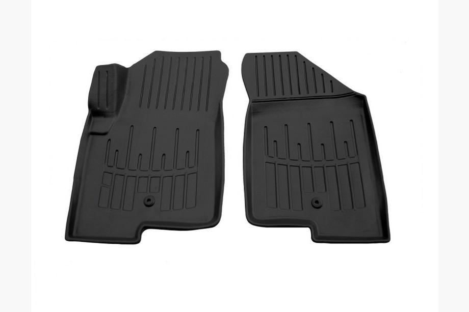 Jeep Compass 2006-2016 гг. Передние резиновые коврики Stingray 3D (одна клипса со стороны водителя, 2 шт) Image