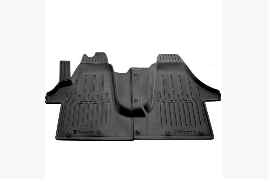 Volkswagen T5 2010-2015 гг. Передние резиновые коврики Stingray 3D (2 шт) Image