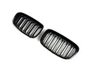 BMW 1 серия F20/F21 2011-2019 гг. Решетки радиатора M-Look (2011-2014, Черный Глянец) фото 4