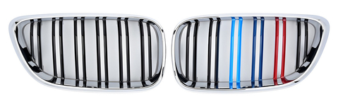 BMW 2 серия F22/F23 2014-2021 гг. Ноздри M-Look (M-Color с хромированной окантовкой) фото 2
