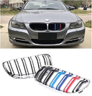 BMW 3 серия E90/E91 2005-2011 гг. Решетки радиатора M-Look (для E-90/91 2008-2011, M-Color с хромированной окантовкой) фото 2