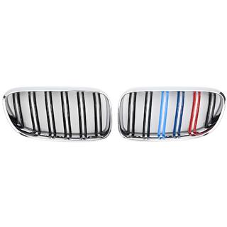 Решетки M-Look (для 2010-2013, M-Color с хромированной окантовкой) BMW 3 серия E92/E93 2006–2013 гг. фото 2