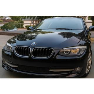 Решетки M-Look (для 2010-2013, черный глянец с хромированной окантовкой) BMW 3 серия E92/E93 2006–2013 гг. фото 1