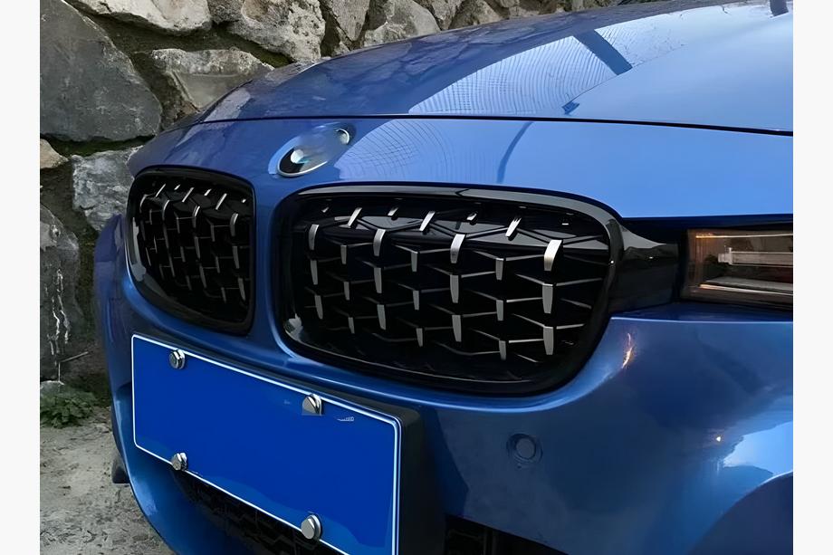 BMW 3 серия F30/F31 2012-2019 гг. Ноздри Diamond Silver Image