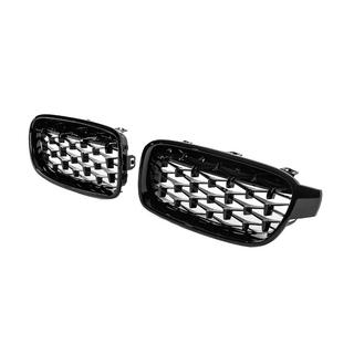 Ноздри Diamond Black BMW 3 серия F30/F31 2012-2019 гг. фото 4