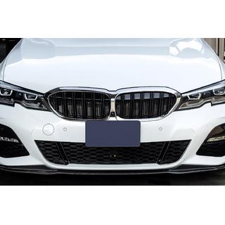 Решетки M-Look V2 (2018-2022, Черный Глянец с Хромированной Окантовкой) BMW 3 серия G20/G21 2018- гг. фото 1