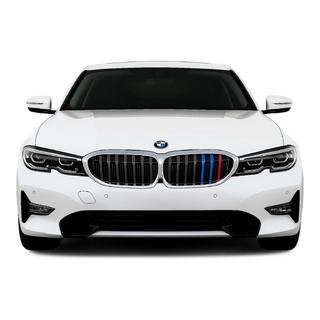 Ноздри 1 Bar (2018-2022, M-Color с хромированной окантовкой) BMW 3 серия G20/G21 2018- гг. фото 1