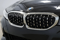 BMW 3 серия G20/G21 2018- гг. Ноздри Diamond Silver (2018-2022, Хромированная Окантовка) фото 1