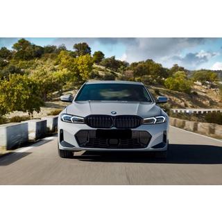 Ноздри 1 Bar (2022+, Черный Глянец) BMW 3 серия G20/G21 2018- гг. фото 1