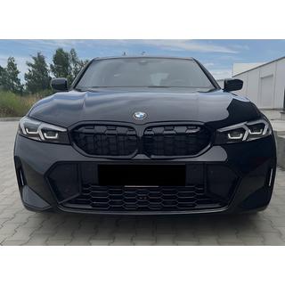 Ноздри Diamond Black (2022+, черная окантовка) BMW 3 серия G20/G21 2018- гг. фото 1