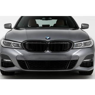 Решетка радиатора M-Look (для G28 2022+, Черный Глянец) BMW 3 серия G20/G21 2018- гг. фото 1
