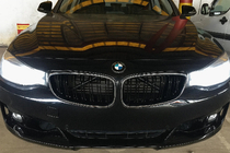 BMW 3 серия F34 2013–2020 гг. Ноздри M-Look (Черный Глянец с Хромированной Окантовкой) фото 1