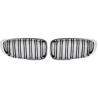 Ноздри M-Look (Черный Глянец с Хромированной Окантовкой) BMW 3 серия F34 2013–2020 гг. фото 2