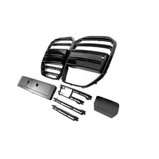 Ноздри M-Look (для G22/23, Черный Глянец) BMW 4 серия G22/23/26 2020- гг. фото 3