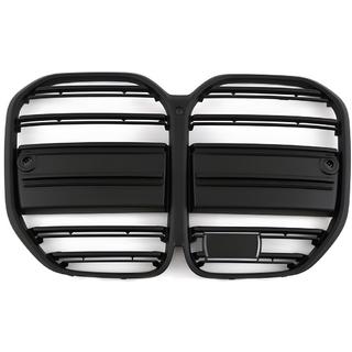 Решетка радиатора M-Look (для G22/23, Черный Матовый) BMW 4 серия G22/23/26 2020- гг. фото 2
