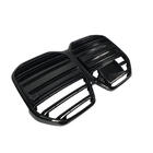 BMW 4 серия G22/23/26 2020- гг. Решетка радиатора Ноздри M-Look (для I4 G26, 2022+, Черный Глянец) фото 4