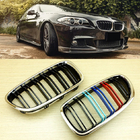 BMW 5 серия F10/F11 2010–2016 гг. Ноздри M-Look (M-Color с хромированной окантовкой) фото 3