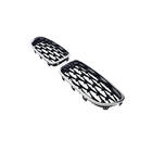 BMW 5 серия F10/F11 2010–2016 гг. Ноздри Diamond Black с хромированной окантовкой фото 4